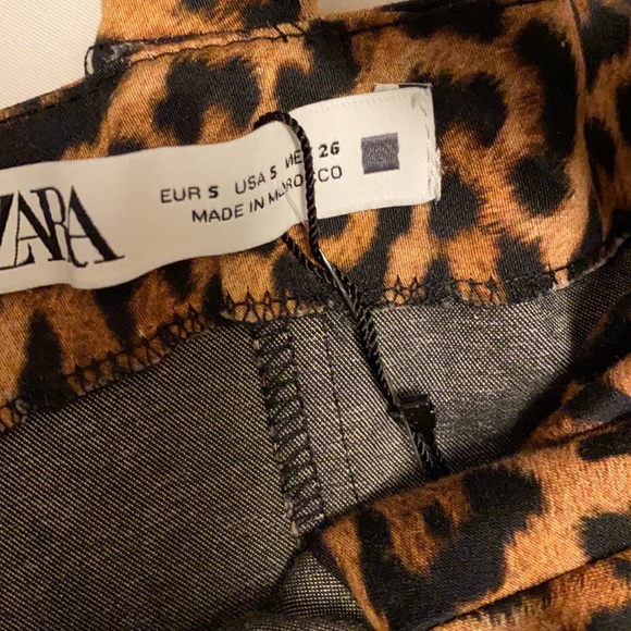 𝗡𝗪𝗧 𝗭𝗮𝗿𝗮 • Animal Print Dress - Picture 11 of 16